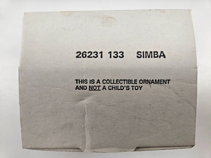 Grolier Disney Christmas Magic Ornament Simba 26231-133 w/ Box