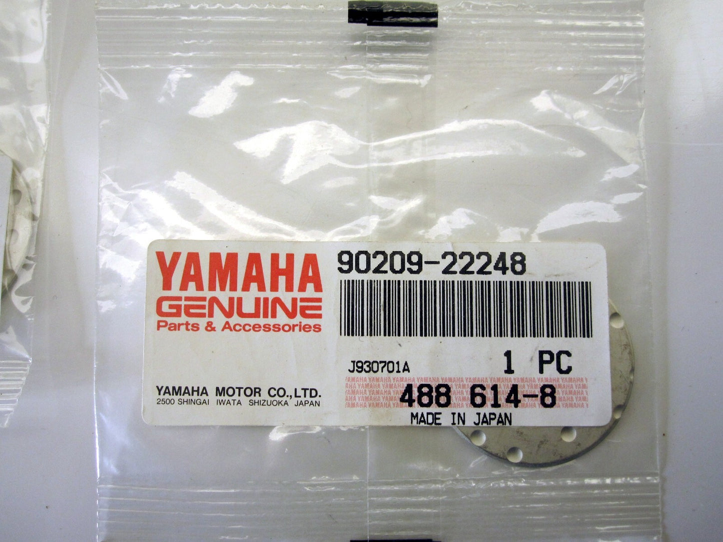 Yamaha Washer 1973-75 RD250 RD350 1976-03 YZ125 90209-22248 NEW OEM