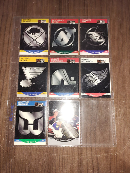 Rare Collectible NHL - Assorted Cards (Set - 8-88) PRO-SET - Set of 16 Cards