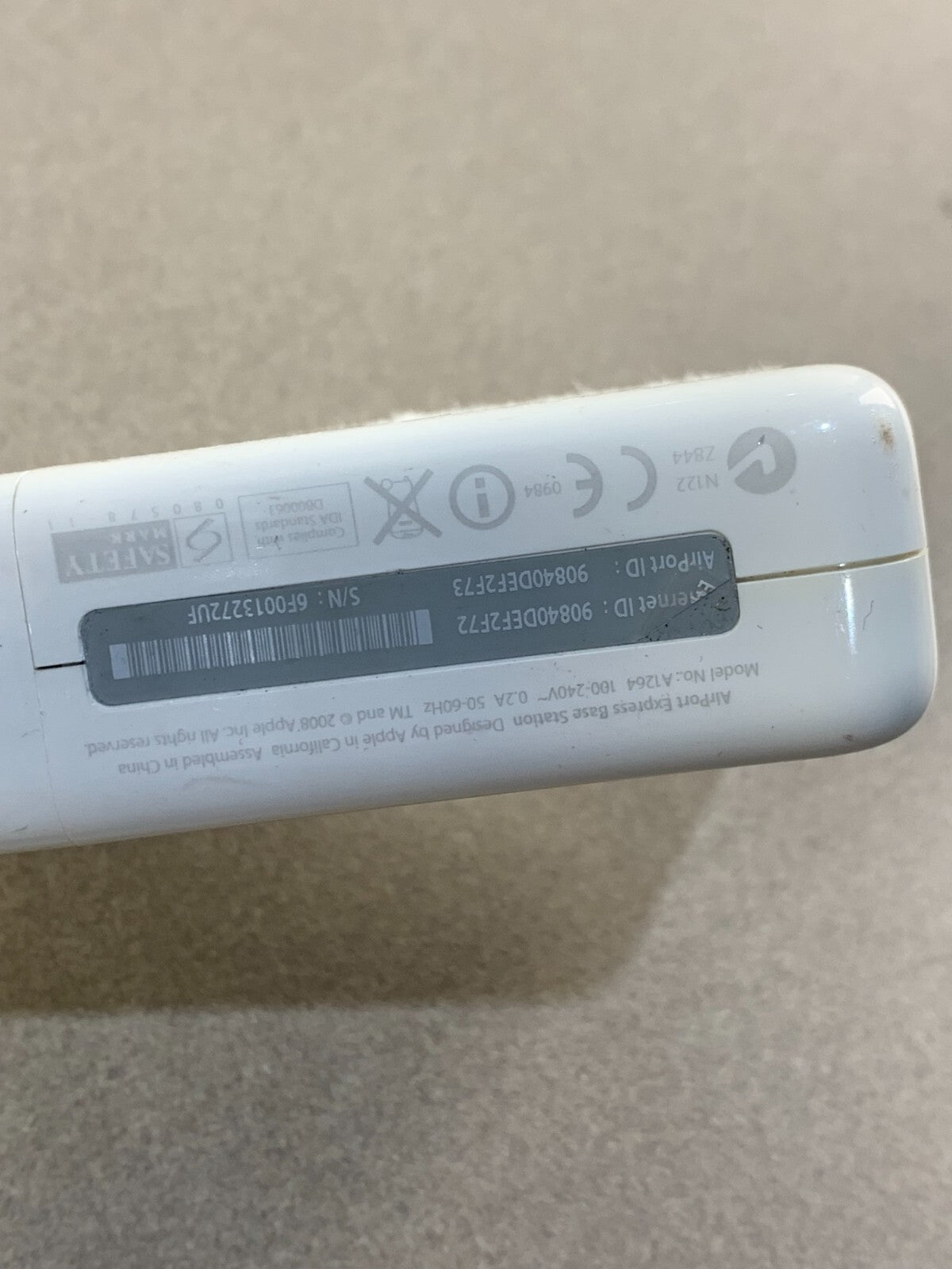 Apple Airport Express Base Station Model A1264 with power cord