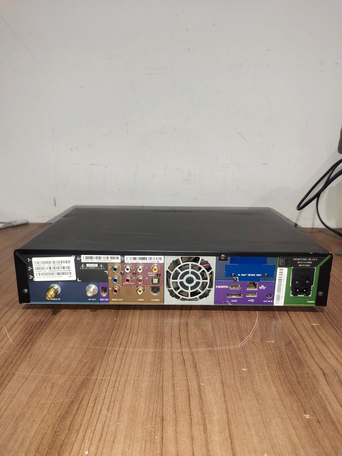 Motorola DCX3400 Cable HDTV set top box DVR Dual tuner