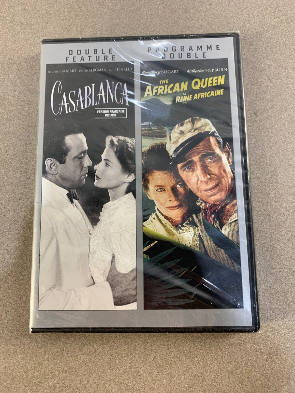 Casablanca / African Queen [Double Feature] NEW SEALED HUMPHREY BOGART 1942 RARE