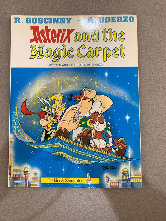 Asterix and the Magic Carpet 1988 Hodder Goscinny Uderzo VF