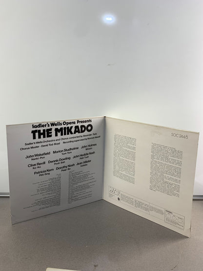Gilbert & Sullivan - The Mikado - 2xLP SOC 245 HMV - Sadler’s Wells