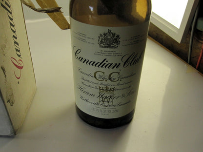 Canadian Club Whiskey Bottle GIANT 133 Oz