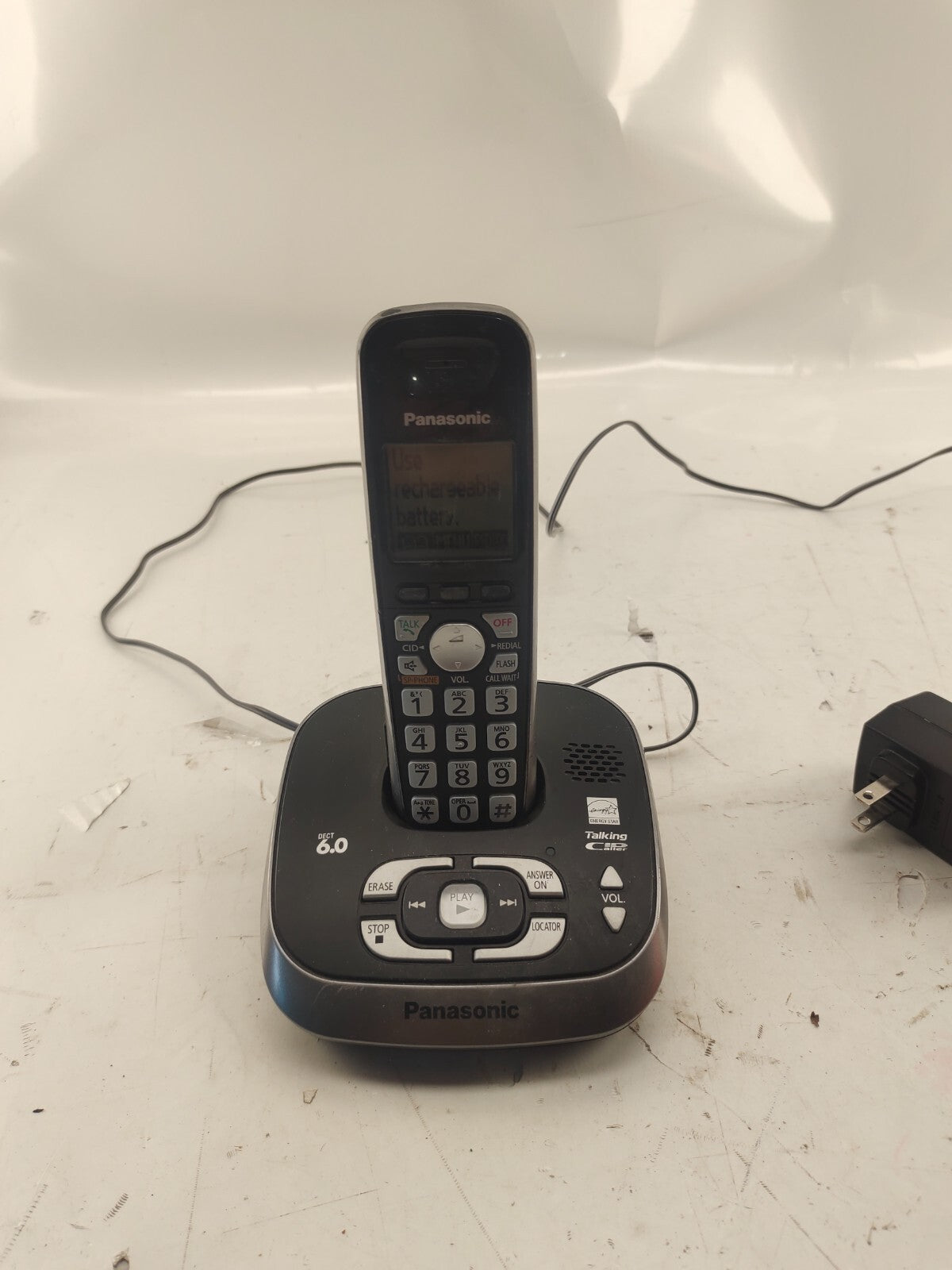 Panasonic KX-TG4031 6.0 Plus Expandable Digital Cordless Phone Answering Machine