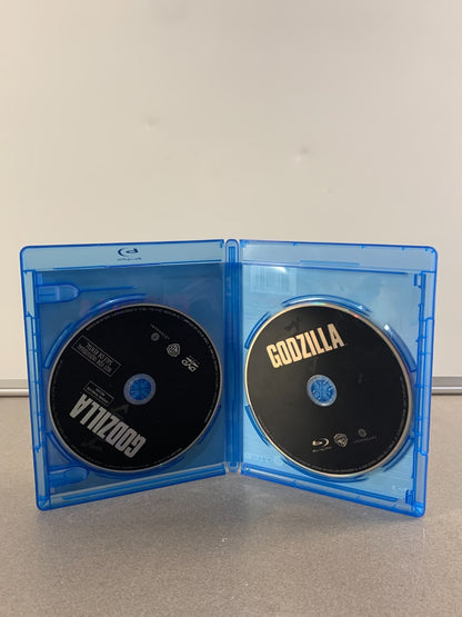 Godzilla (Blu-ray/DVD, 2014,2-Disc Set) Like New Condition