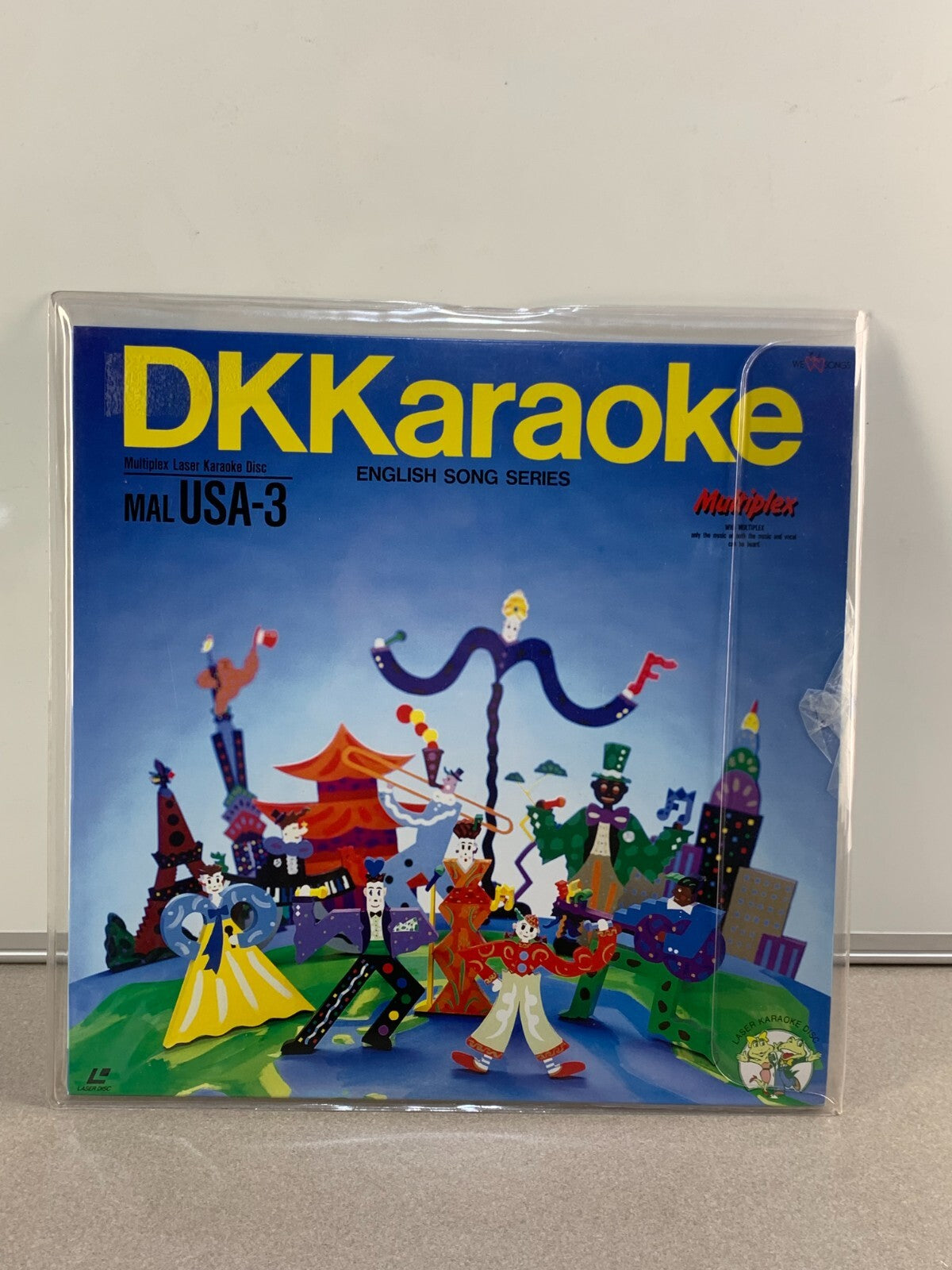 DK KARAOKE English Song Series Laserdisc LD MAL USA-3 Multiplex Laser Disc