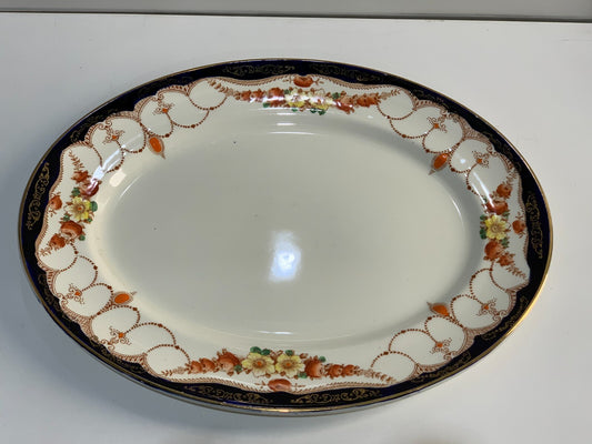 Antique Myott Son Rosemary Bone China medium Serving plate rare porcelain 1930s