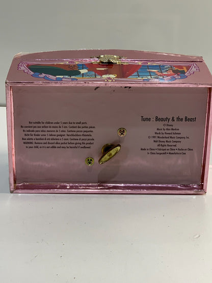 DISNEY BEAUTY & BEAST AURORA JEWELRY MUSIC BOX