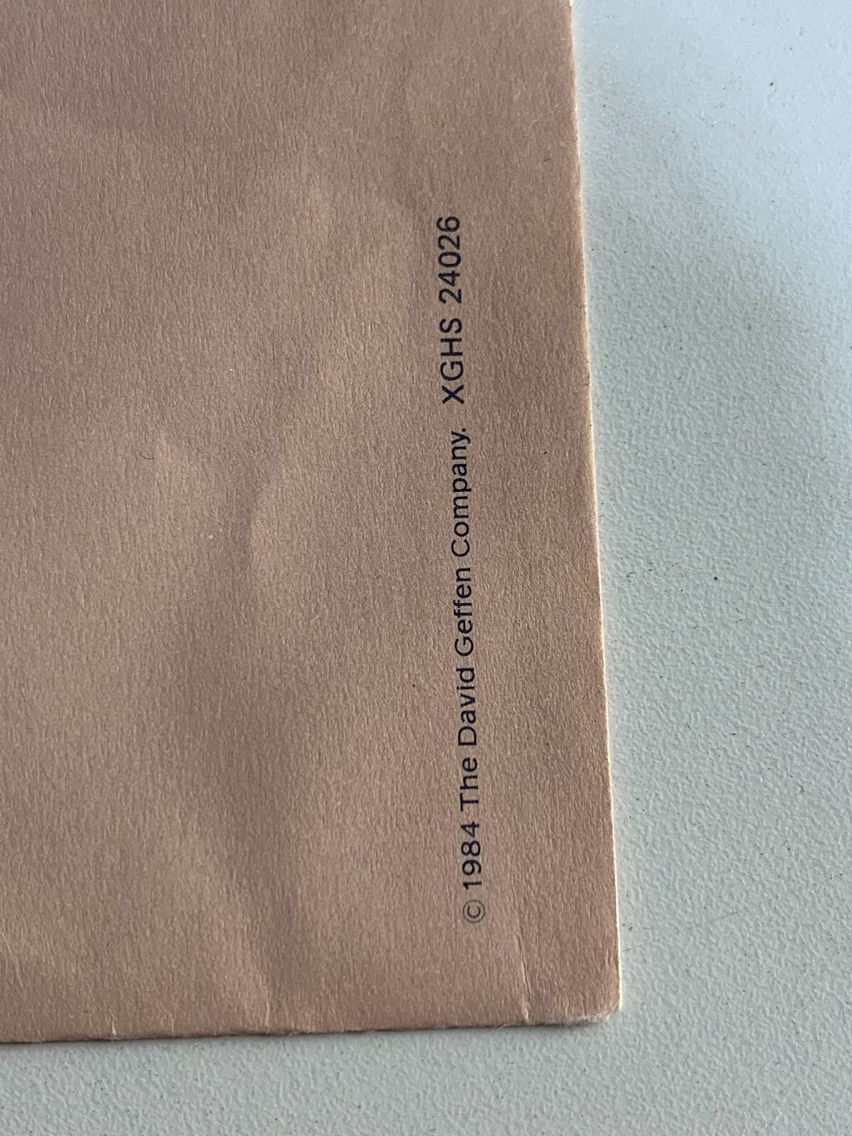 Building The Perfect Beast - Don Henley LP Geffen GHS-24026 NM