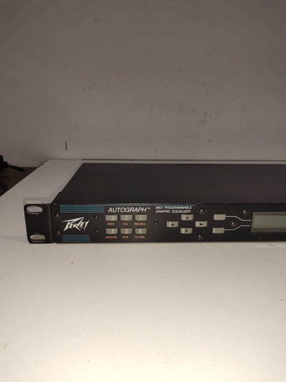 Peavey Autograph Programmable Graphic Equalizer