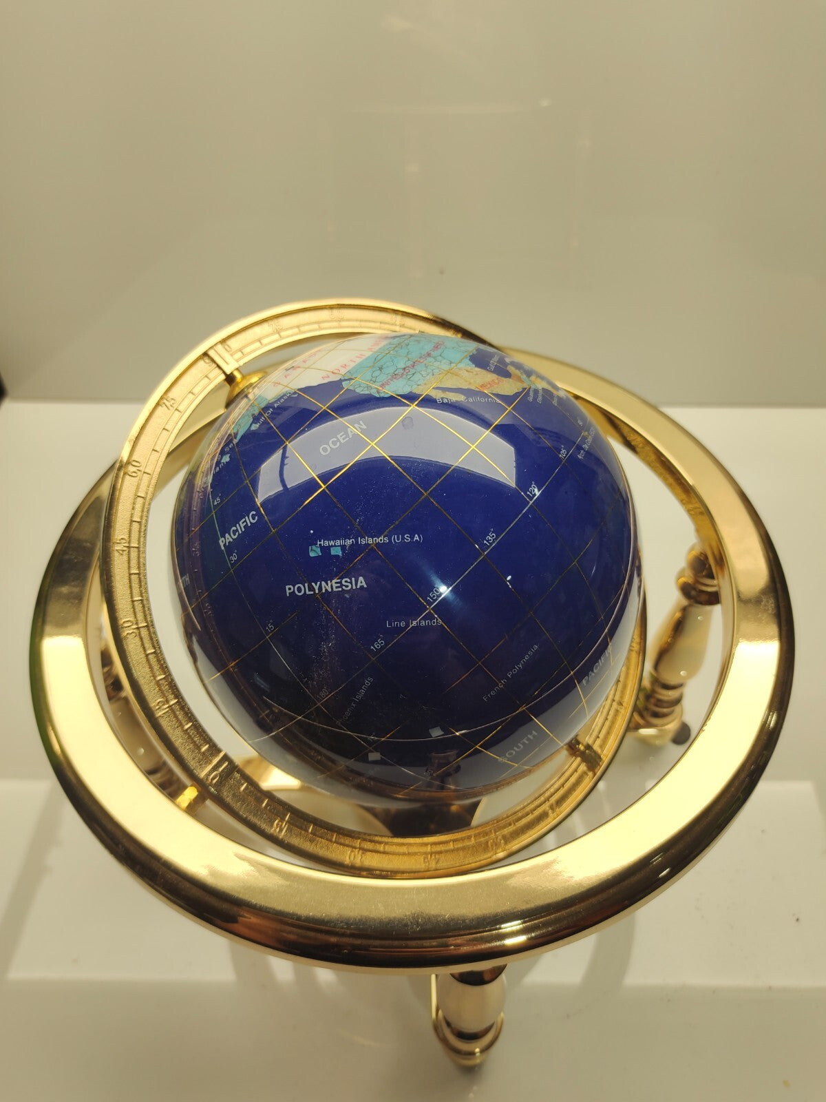 Blue Lapis 8" inches Gemstone Globe