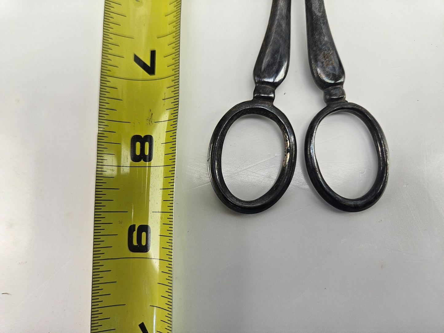 Vintage Silver Plated Pastry/Dessert  Scissor Tongs
