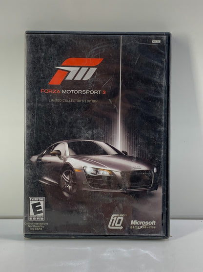 Forza Motorsport 3 Limited Collectors Edition Xbox 360