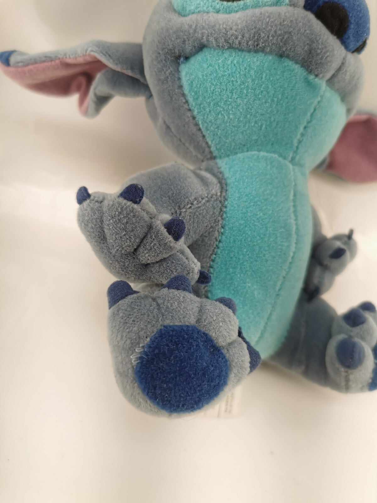 Disney Mini Bean Bag Stitch As Dog 7" Disney Store Plush Stuffed Animal