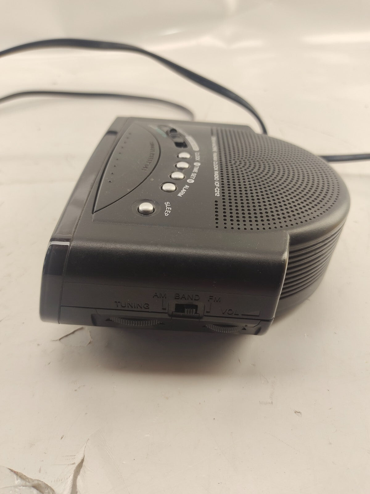 SONY Dream Machine Clock Radio ICF-C212 Black LED Clock