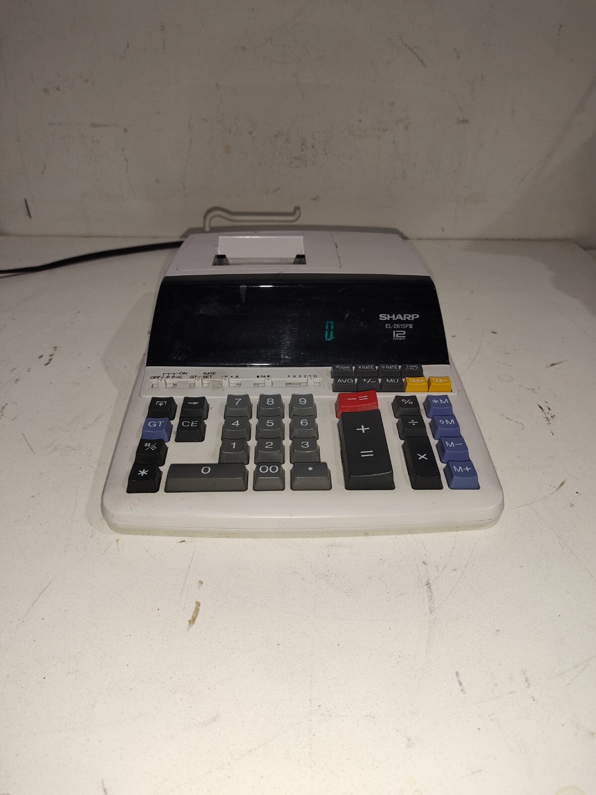 Sharp EL-2615PIII Electronic Printing Calculator