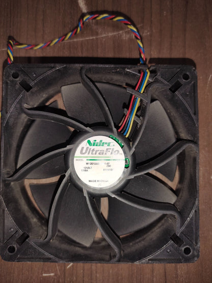 Nidec - Model - W12E12BS11B5-57 - 12VDC 1.65A 4-Wire - Set of 2
