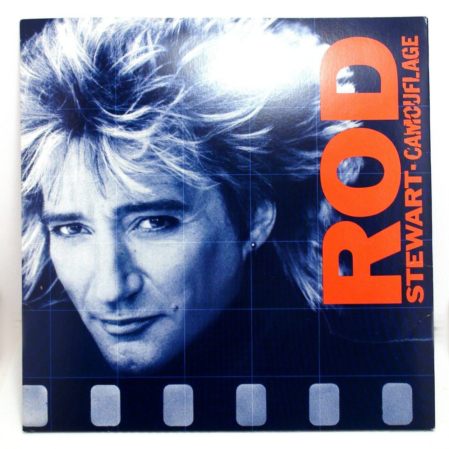 Soulful Journeys: Rod Stewart 'Camouflage' Warner Bros Vinyl Album Record LP