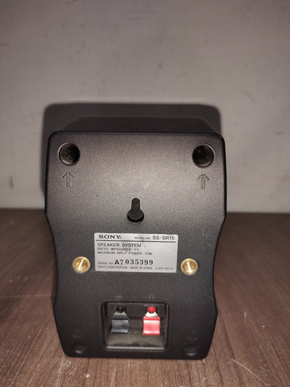 Sony Black Surround Sound Speaker System 70W 8ohm - Model - SS-SR15 - 2