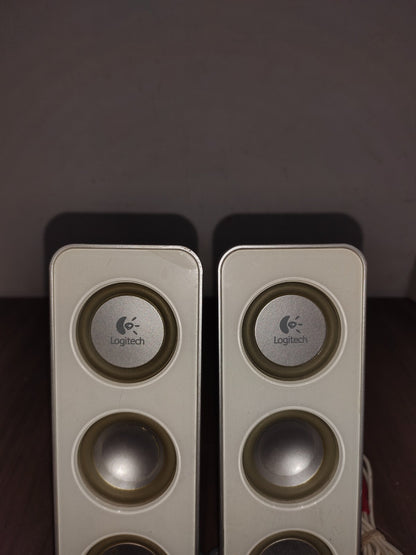 Logitech Z4 Computer Sound System Satellite Speakers Only - Left and Right