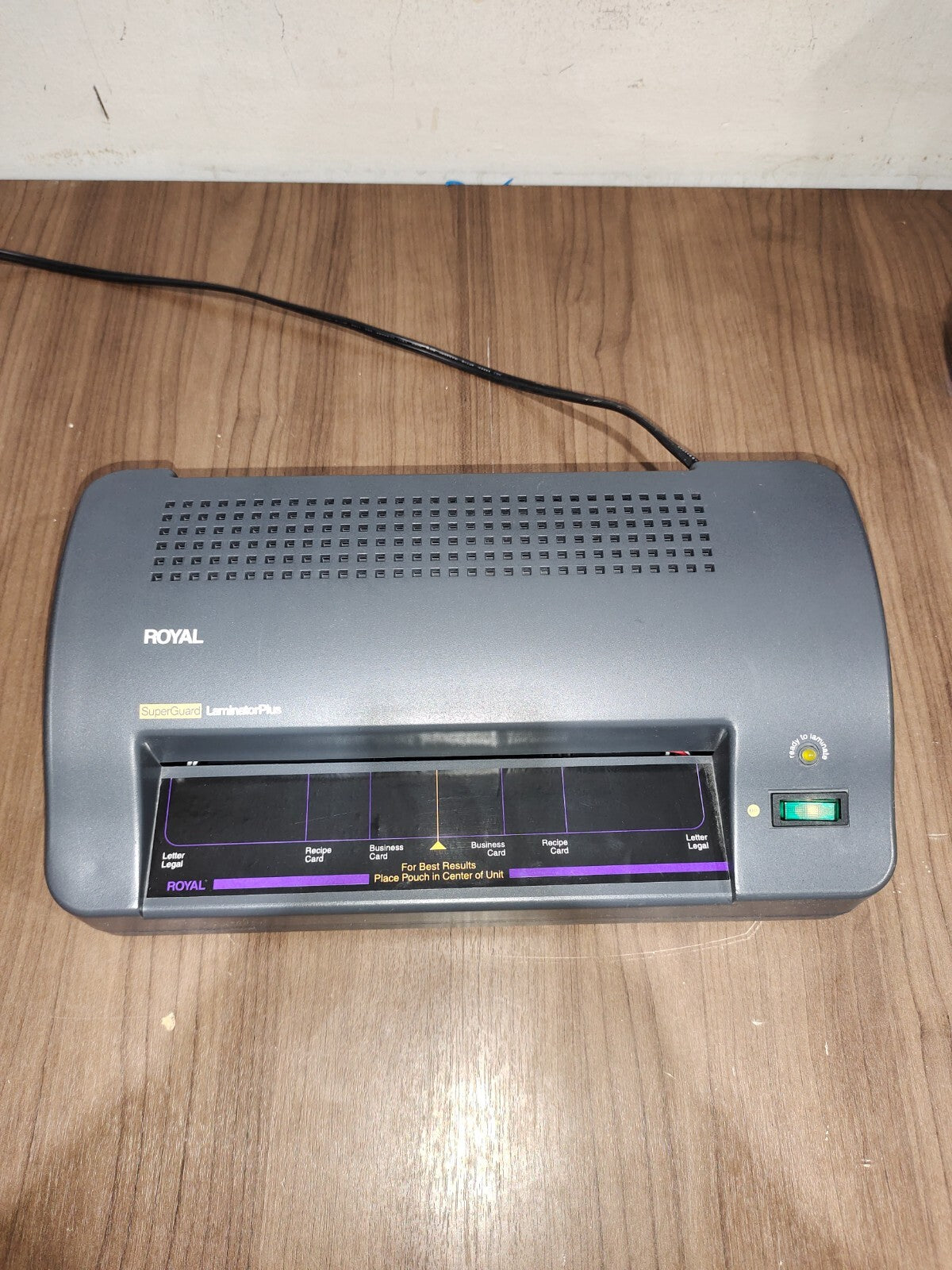 Royal SuperGuard Laminator Plus 9in Document Laminator