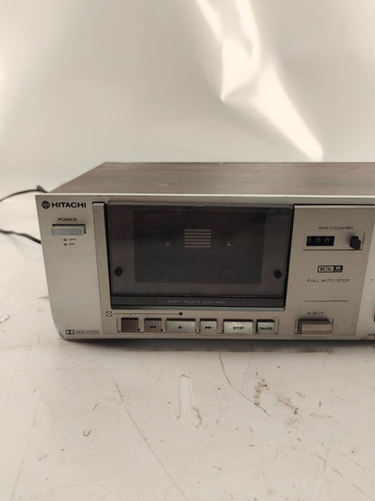 Hitachi - Model D-E25 Stereo Cassette Tape Deck Audio Stereo