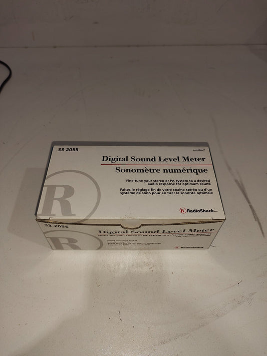 Digital Realistic Radio Shack Sound Level Meter
