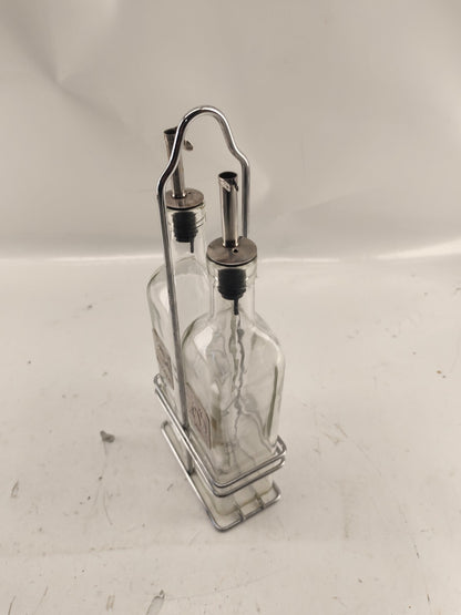 Cruet Oil And Vinegar Dispenser - Decanter Pair