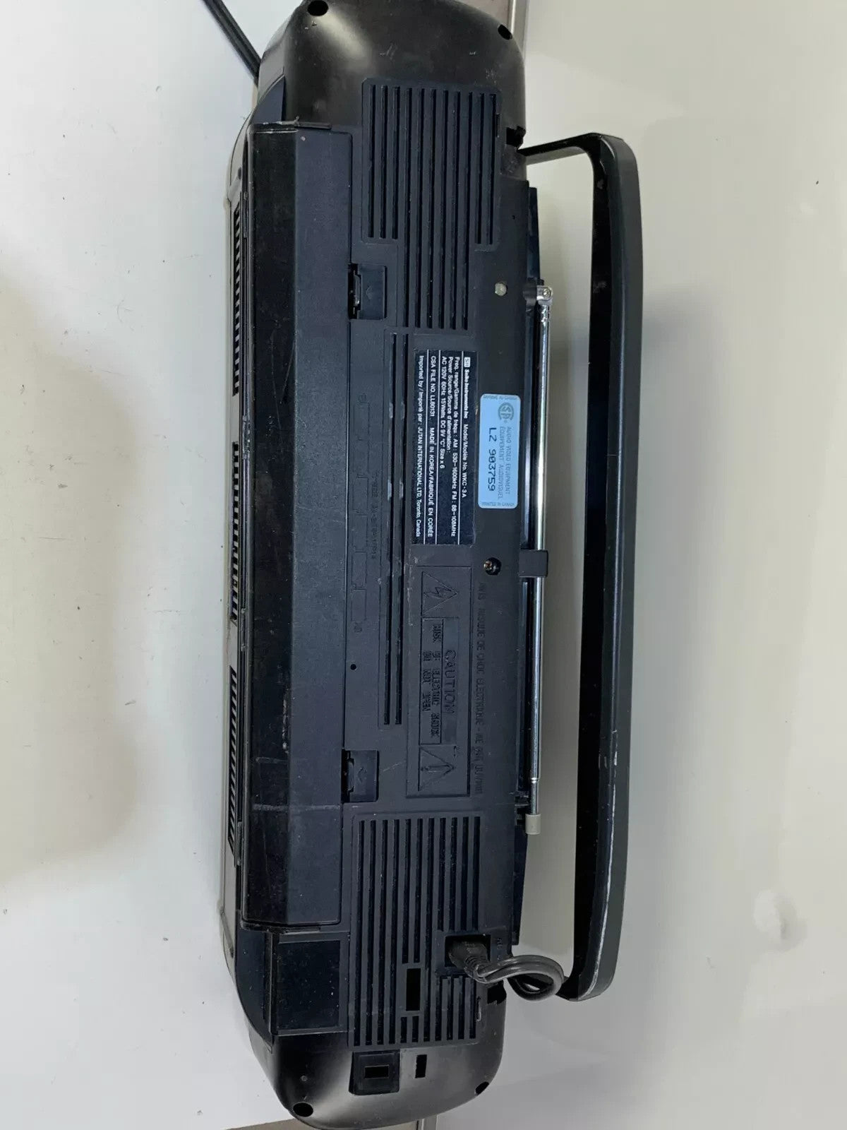 Vintage Seiko WKC-3A FM AM Radio Dual Cassette Boombox 90's WORKS