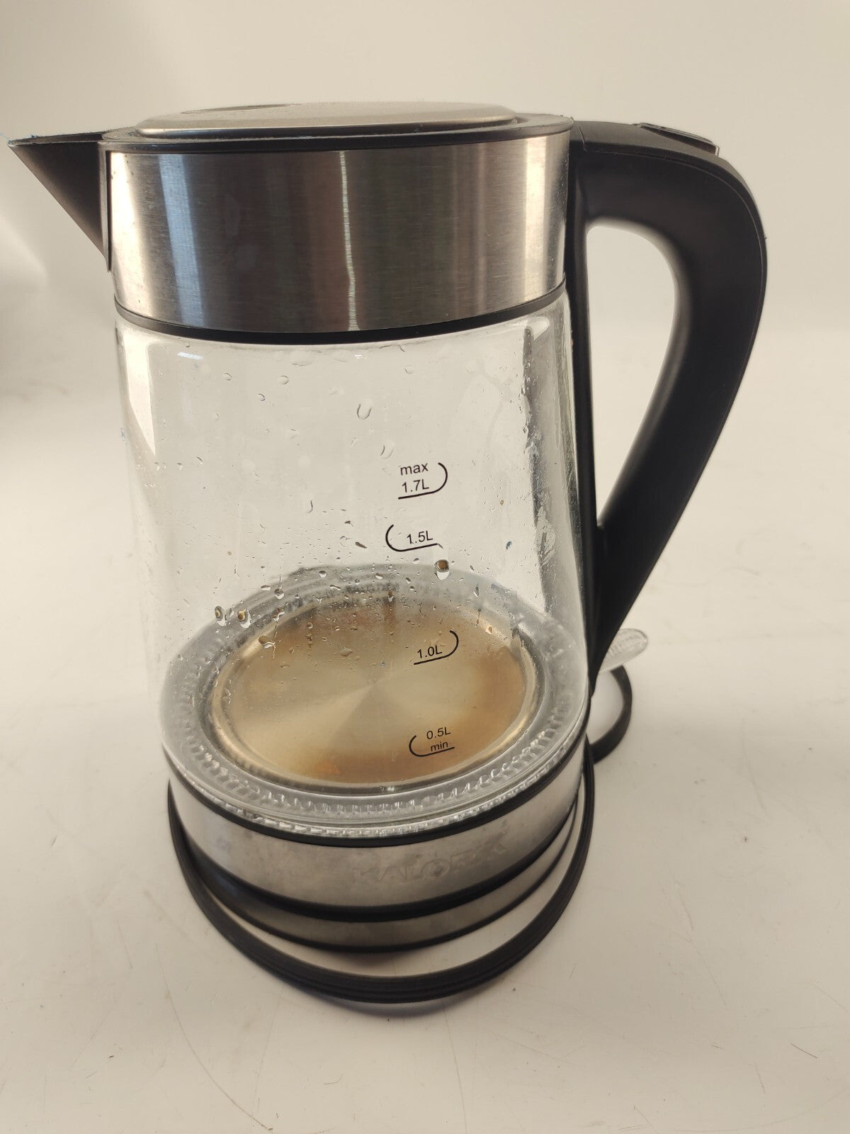 Kalorik 1.7L Rapid Boil Electric Kettle with Blue LED, Stainless (JK 46670 SS)