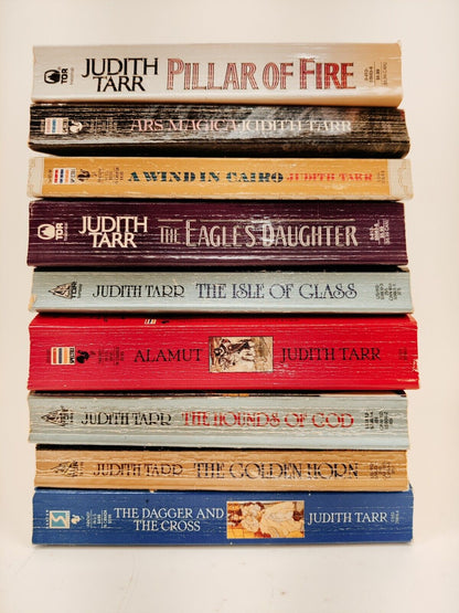 Judith Tarr Lot of 9 PB Books Vintage 1980s-1990s