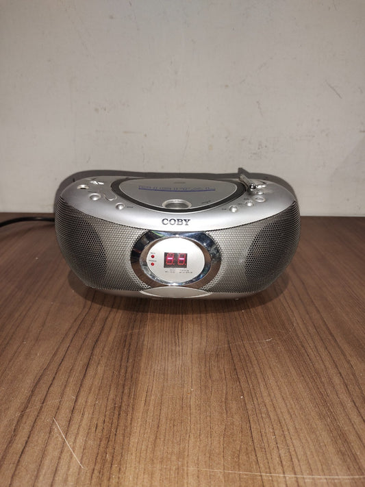 Coby CX-CD236 Compact Disc Digital Audio Portable CD Player + AM/FM Radio