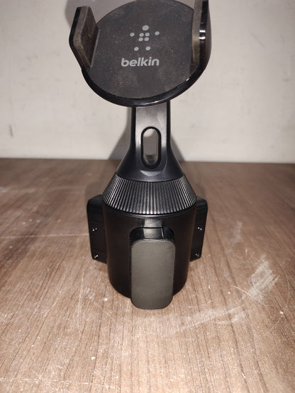 Belkin Universal Car Cell Phone Cup Mount for Smartphones F8J168BT W/ Cable Slot