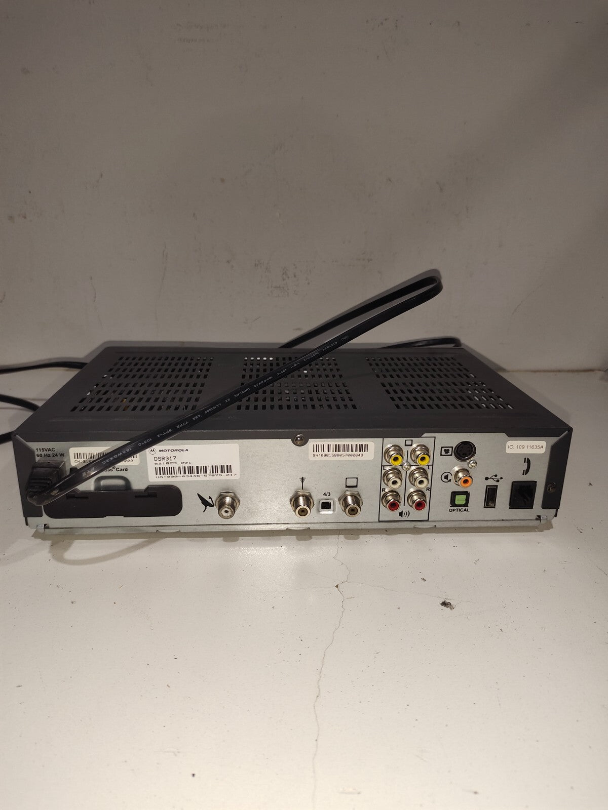 Motorola DSR317 Professional IRD Satellite Receiver/Decoder