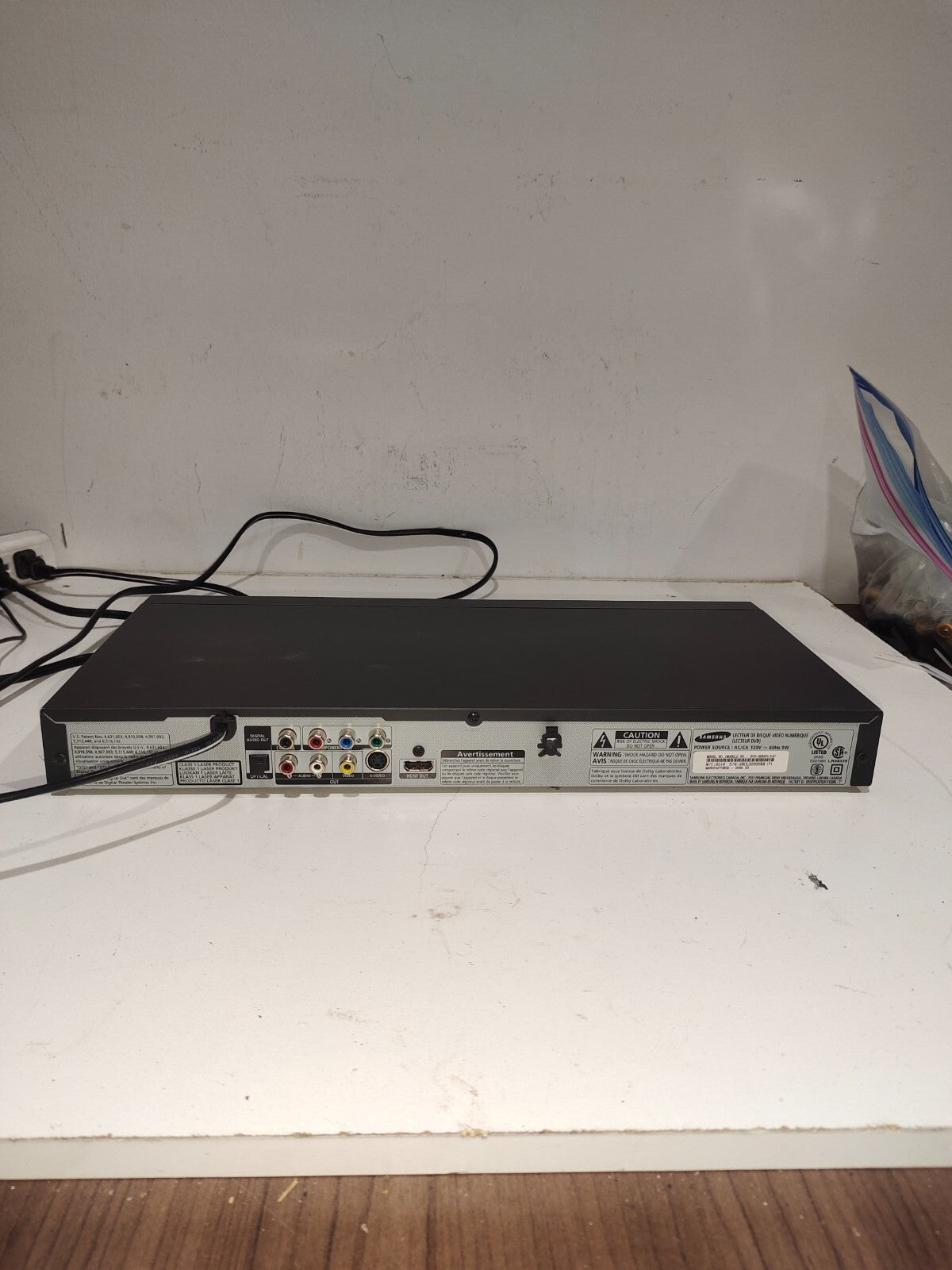 Samsung DVD-HD860 DVD/CD Player Progressive Scan 1080