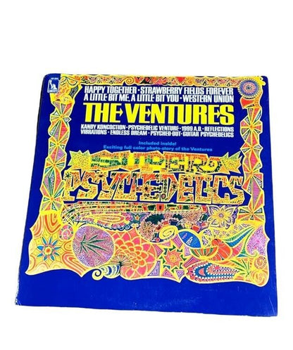 Venturing into Psychedelia: The Ventures Super Psychedelics on LP Vinyl Record