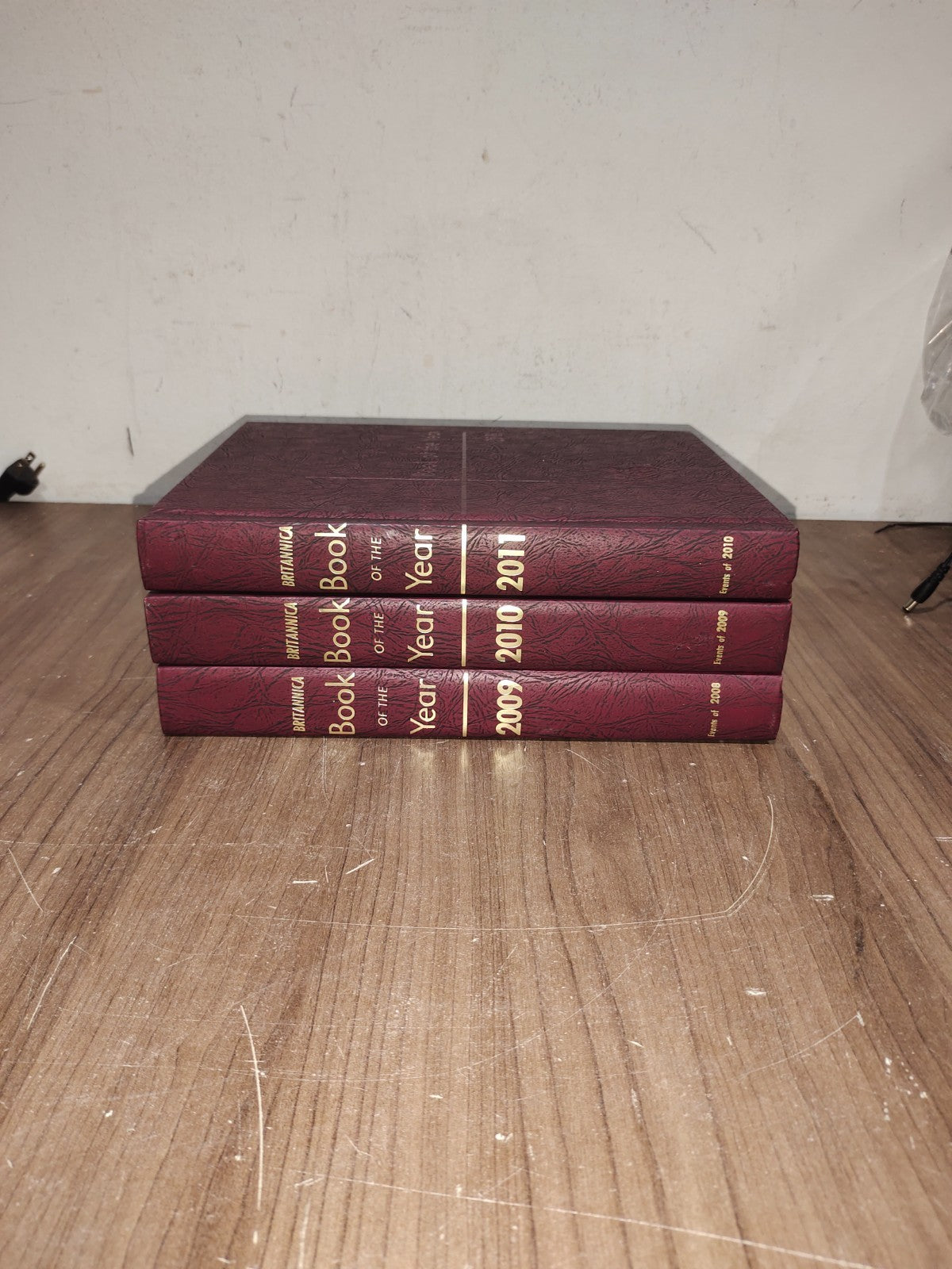 Encyclopedia Britannica Book Year - Set of 3 (2009-2010-2011)