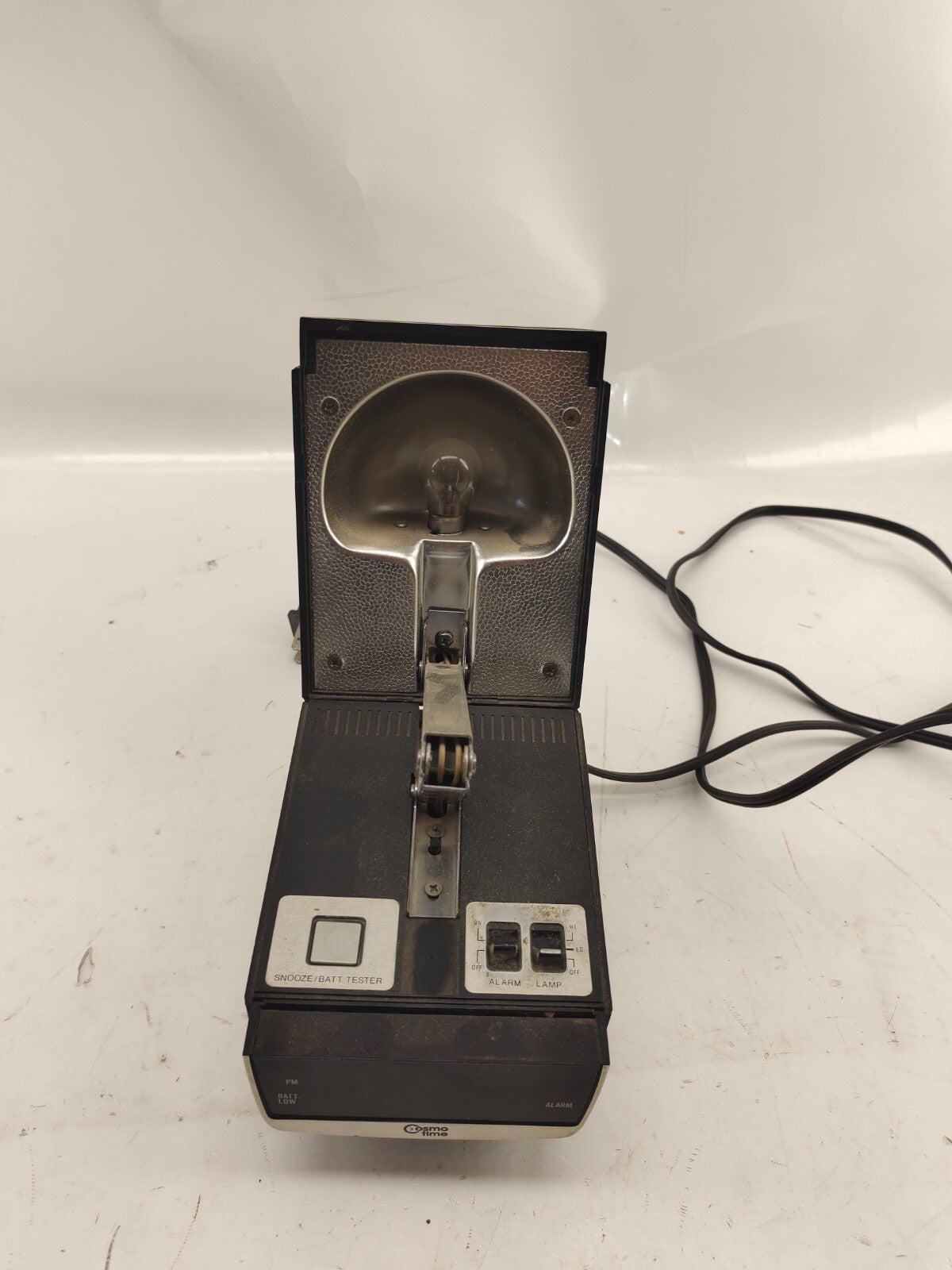 Cosmo Time Alarm Clock and High Intensity Light Model 5500A Works!