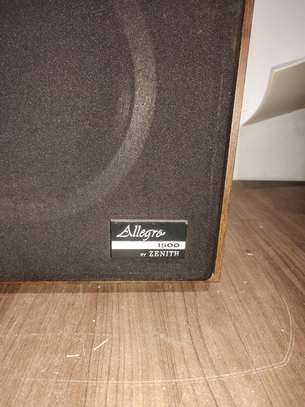Vintage ZENITH Allegro MC1500 Speaker - 1