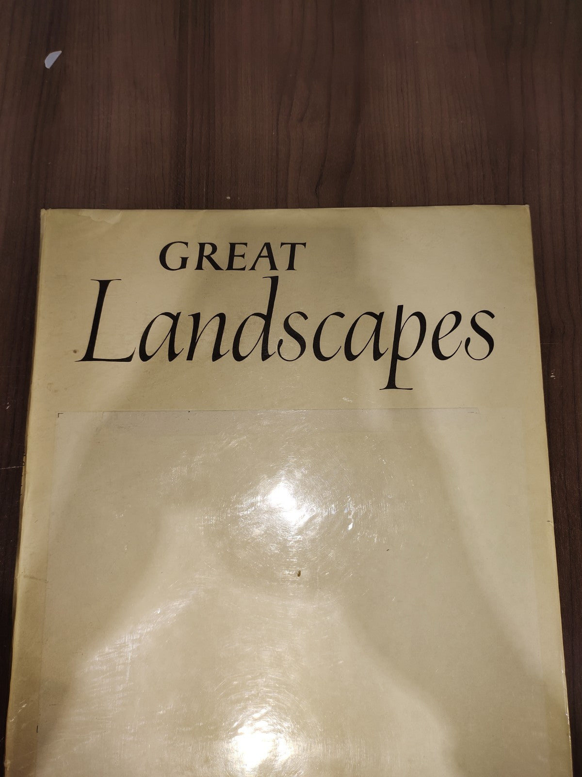 Vintage Rare Collectible - An Abrams Art Book - Great Landscapes