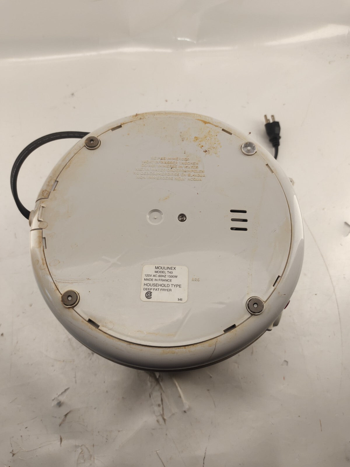 Moulinex Micro Filter System Deep Fat Fryer - T43