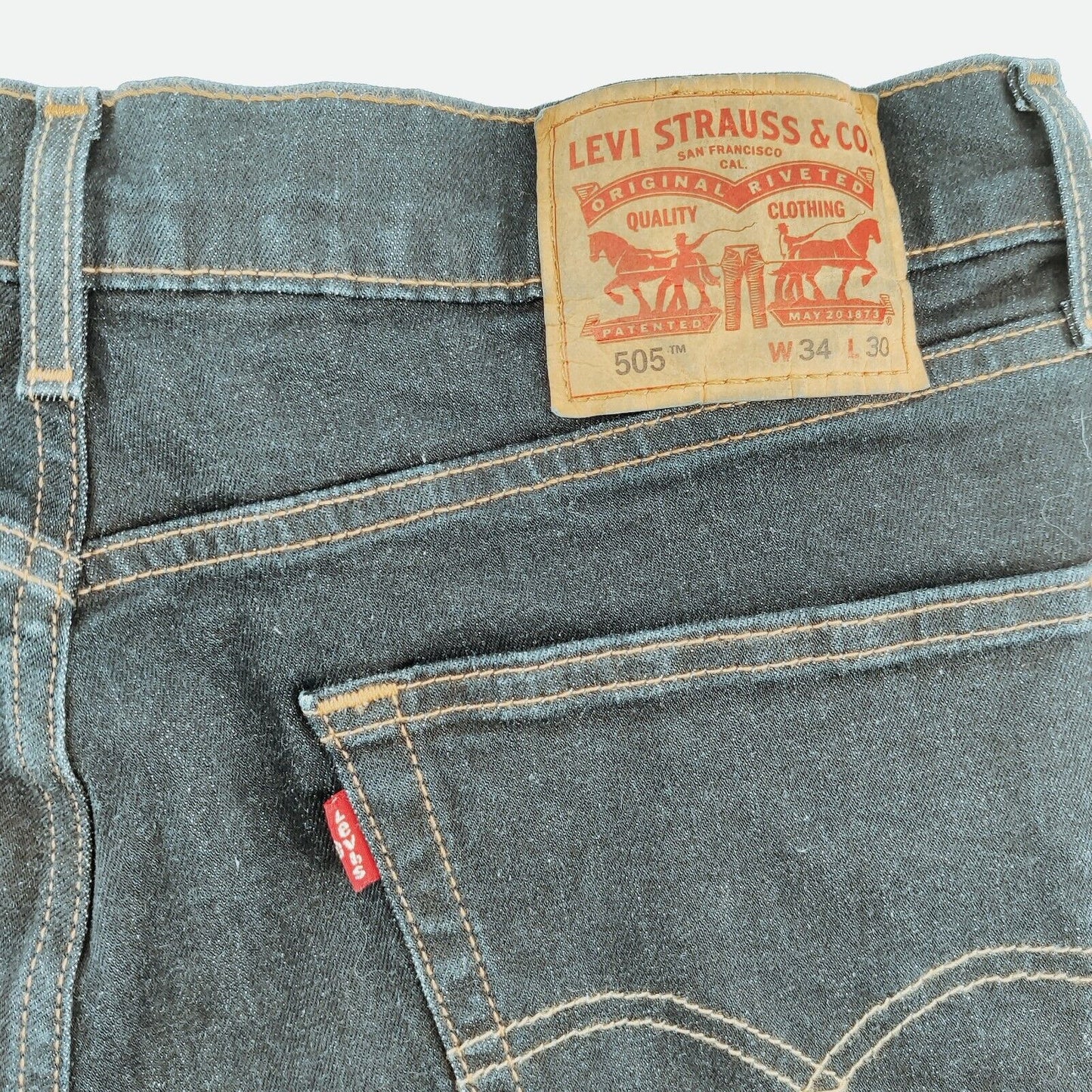 Levi's 505 Blue Jeans Men's Size 34 x 30