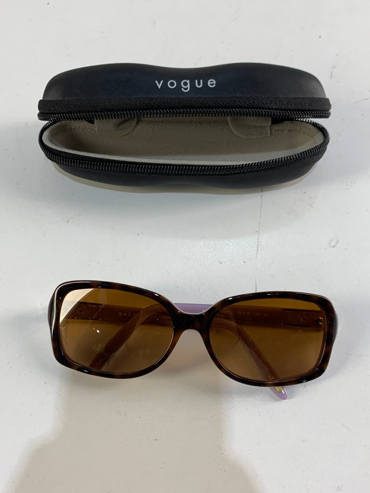 Ralph Lauren Tortoise Lilac Lucite Oval Glasses RA5130 1596/13 58-16-135mm