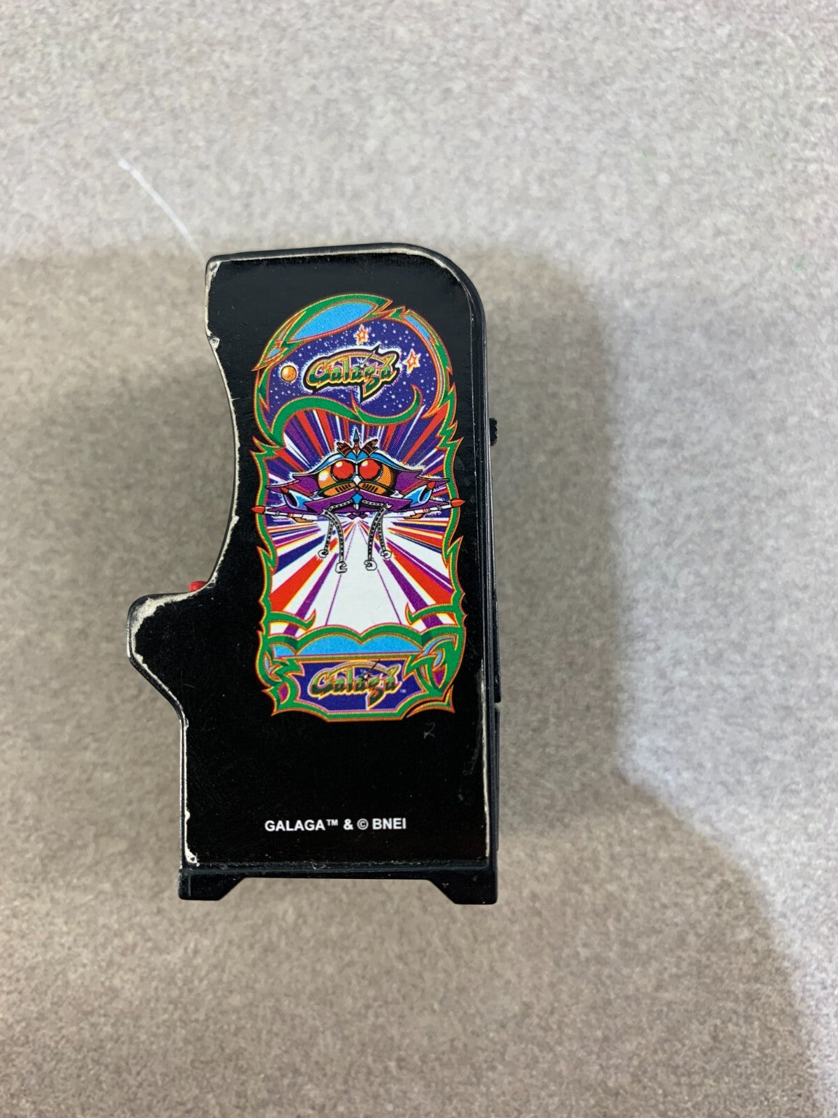 Galaga Mini Arcade Video Game Keychain Tiny Bandai Namco