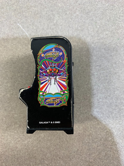 Galaga Mini Arcade Video Game Keychain Tiny Bandai Namco