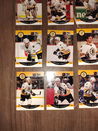 Rare Collectible NHL - Boston Bruins Cards PRO-SET - Set of 16 Cards