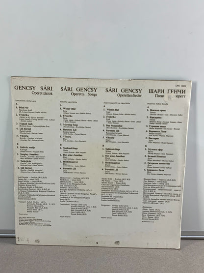Gencsy Sári - Szellők Szárnyán (LP, Vinyl)