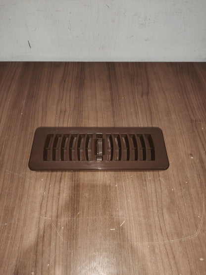 Deflecto Floor Vent Register Diffuser 3" x 10" - Brown (RF31036B) - Set of 5 - 3